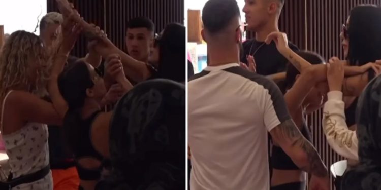 VIDEO e turpshme/ Plas keq sherri mes 2 vajzave në Love Island: “Do të kap prej flokësh…