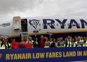 “Kastrati” sjell kompaninë ajrore “Ryanair”, nga 31 tetori fluturime me çmime të ulëta drejt…