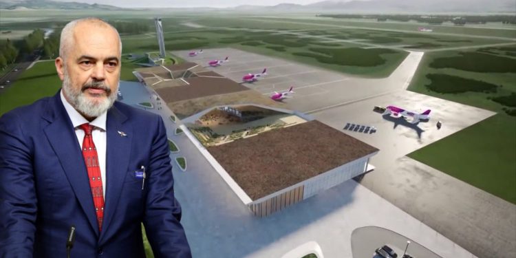 Qeveria Rama jep 51 milionë lekë për ndërtimin e rrugës që lidh Aeroportin e Vlorës me…
