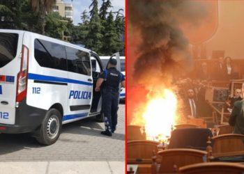 Deputetët e Berishës ia vunë zjarrin Kuvendin/ Prokuroria dhe Policia “zbarkojnë” në…