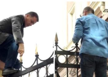 Nuk ka ndodhur kurrë! Flamur Noka hyn në Kuvend nga kangjellat, VIDEO e pabesueshme…