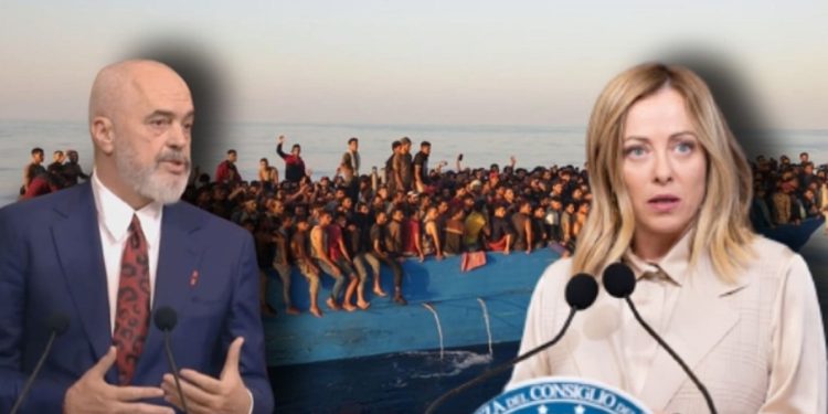 Qendër refugjatët në Shëngjin/ Meloni jep detaje: Sa emigrantë do të vijnë në Shqipëri…