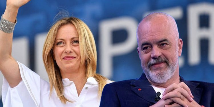 “Jam shumë i kënaqur me ty miku im”, Meloni nuk i kursen elozhet për Edi Ramën…