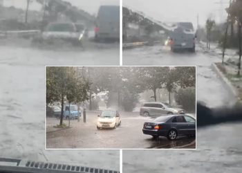 LAJM I FUNDIT – Vjen stuhia ‘Ciaran’ në Tiranë, bllokohet autostrada Tiranë-Durrës, kaos në…
