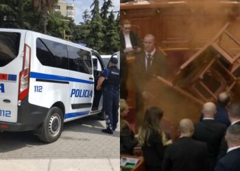 Deputetët e Berishës tymuese në Kuvend/ Agjentët e BKH “zbarkojnë” në…