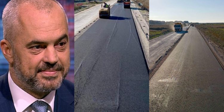 LAJM I MIRË/ Rama: Hidhen shtresat asfaltike në rrugën e aeroportit të Vlorës…