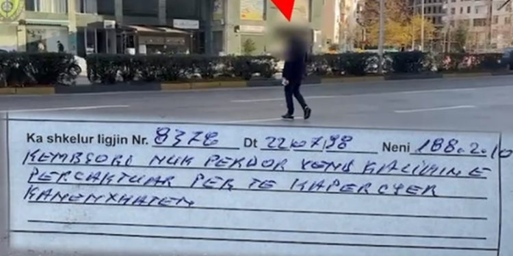 Jo vetëm në Tiranë/ Brenda 2 ditësh, 50 gjoba për këmbësorët në qytetin…