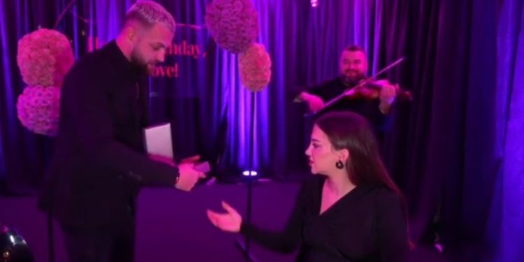 VIDEO/ Kiara ka datëlindjen, Luizi i bën suprizën më të ëmbël dhe të bukur