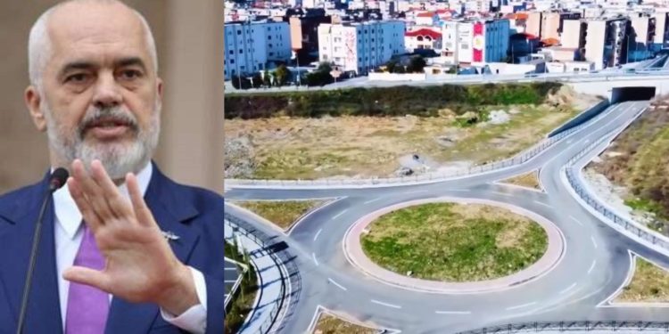“Ndërtohet nënkalimi”/ Rama ndan pamjet: Nyja që zgjidh trafikun në qytetin…