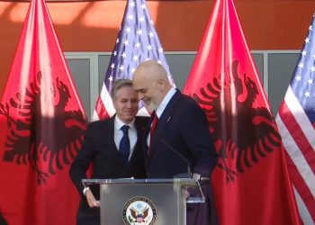 Blinken: Edi Rama udhëheqës i shkëlqyer dhe kryeministër i mirë, pashë…