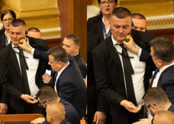 E turpshme! Flamur Noka i vendos duart në fytyrë punonjësit të Gardës!