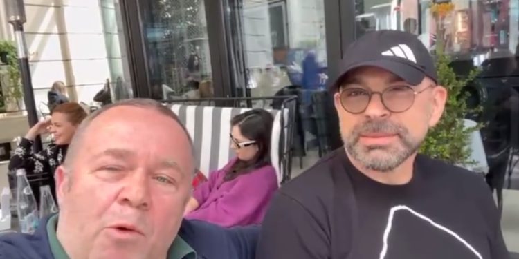 Gjergj Luca “gjen” Olsi Ramën në kafene: Gaz Bardhi, ja ku e ke trafikantin…