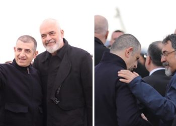 Nuk u pa në TV, kush ishte burri me të zeza që u përqafua me Ramën…