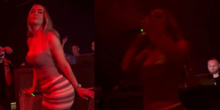 “I doli në shesh”/ Xhensila pëson incident në koncert, veshja i zbulon më shumë se ç’duhet…