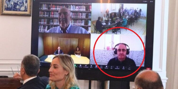 Pasi u zgjodh Eurodeputet, Beleri shfaqet “live” nga burgu. Befason teksa mban…