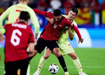 UEFA zgjedh lojtarin më të mirë të ndeshjes Shqipëri-Spanjë