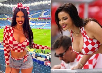 Tifoze e zjarrtë e Kroacisë/ Premtimi i Ivana Knoll: Në ndeshjen me Shqipërinë do vesh…