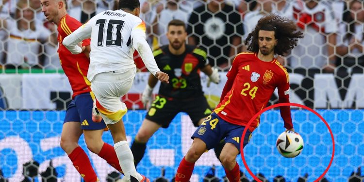 Prekja me dorë që ‘tërboi’ Gjermaninë, ja pse arbitri nuk akordoi penallti….