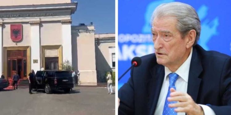 Altin Dumani sapo mbërrin në Parlament, Sali Berisha ka një kërkesë të papritur…