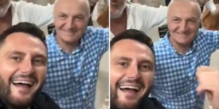 VIDEO/ Bes Kallaku dhe Ilir Meta të pandarë, “shijojnë” beqarinë me këngë dhe valle