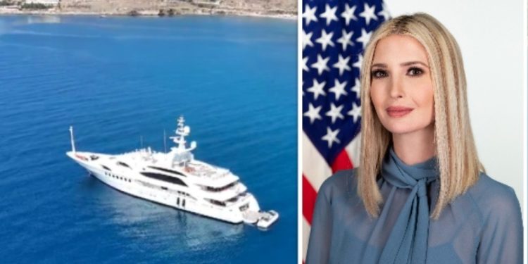 E bujshme/ Ivanka Trump vjen në Shqipëri, ankoron jahtin luksoz në këtë zonë…