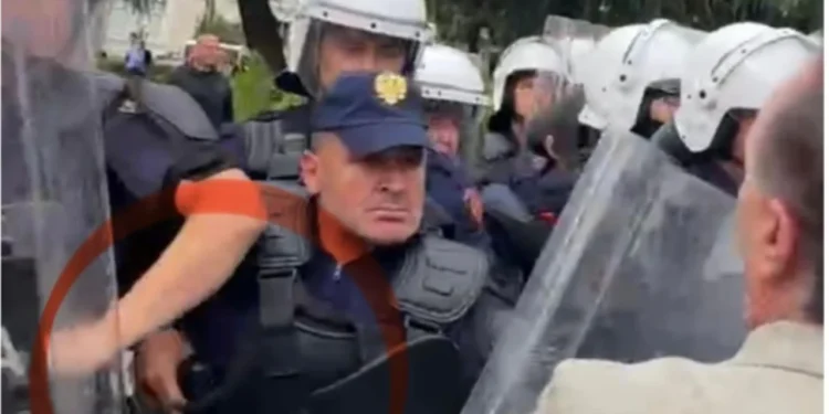 Merr fund misteri/ Ja VIDEO që tregon çfarë kishte efektivi i policisë në brez