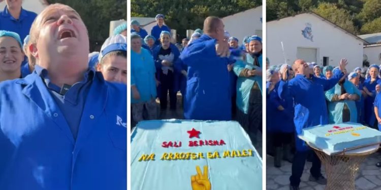 VIDEO/ Ironia epike e Gjergj Lucës për ditëlindjen e Berishës: Kam një surprizë…