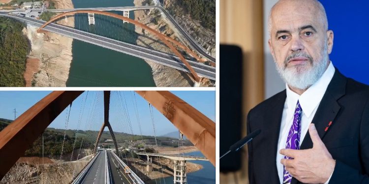 Rama jep lajmin e mirë: Hapet “Ura e Madhe” në Kukës, një kryevepër kjo…