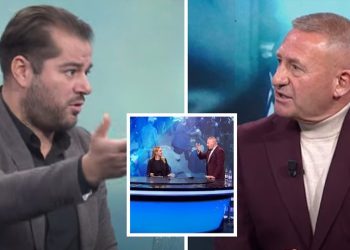 “Do dëgjojmë p*rdhët e këtyre”, Nard Ndoka çohet “LIVE” në mes të studios dhe…(VIDEO)