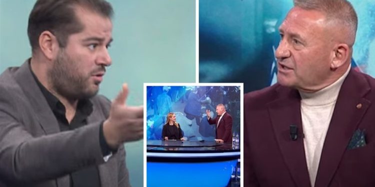 “Do dëgjojmë p*rdhët e këtyre”, Nard Ndoka çohet “LIVE” në mes të studios dhe…(VIDEO)