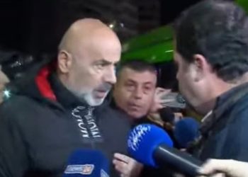 “Hiqi duart, mos prek me dorë!”/ Bylykbashi përplaset me policët: Kur të merrem unë…