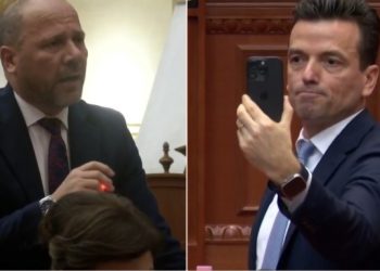 “Të q… ropt”/ Degjeneron në fjalë banale sherri mes Mziut dhe Shehajt: Pusho o…