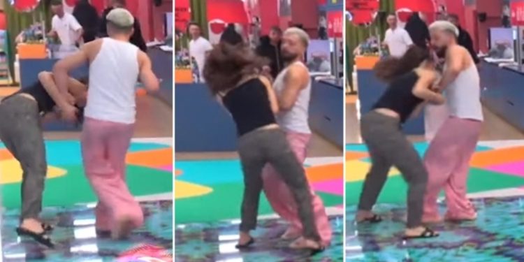 Eskalon deri në përplasje fizike debati mes Gjestit dhe Loredanës në Big Brother/ VIDEO