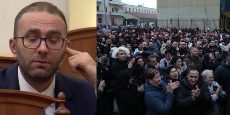 Gaz Bardhi revoltohet me mbështetësit e Veliajt para gjykatës: Po kërcënohen…