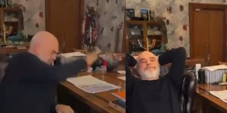 VIDEO/ Çfarë ndodhi?! Rama i gjuan tavolinës me nerva dhe “shpërthen” keq…