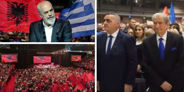 Analisti: Rama ngriti 10 mijë flamuj në mes të Athinës, Berisha uli brekët!