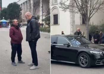 Pas takimit në Bashkinë e Tiranës, qytetari i “pret” rrugën Edi Ramës, çfarë shqetësimi ka…