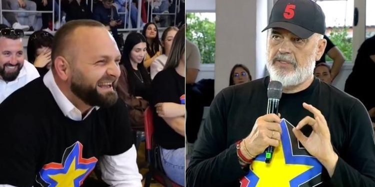 “E kuptova që je demokrat”/ Ramën e shpërqendrojnë të rinjtë: O Halit, ti i ke sjellë këta?