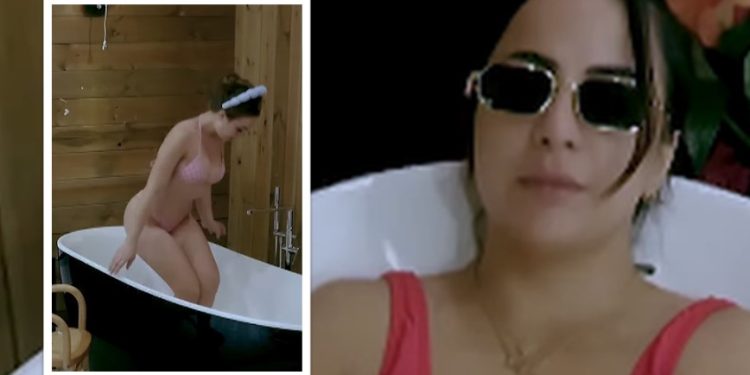 VIDEO e nxehtë/ “Fermerja VIP” nuk i lë vend imagjinatës, futet në vaskë…