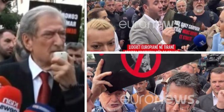E paprecedentë! Militantët dhe deputetët e Berishës sulmojnë gazetaren dhe mediat