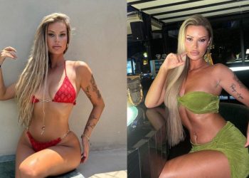 Santiana Maloku reklamon trupin “bombë” nga dhoma e gjumit, kujdes kur t’i shikosh…/ FOTO