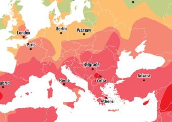E bujshme/ Europa nën alarm, Shqipëria pjesë e zonës së kuqe (HARTA)