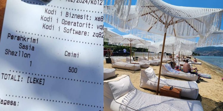 Pushime më të lira/ Ky është plazhi në Shqipëri, çadra me 2 shezlone kushton vetëm 500 lekë…