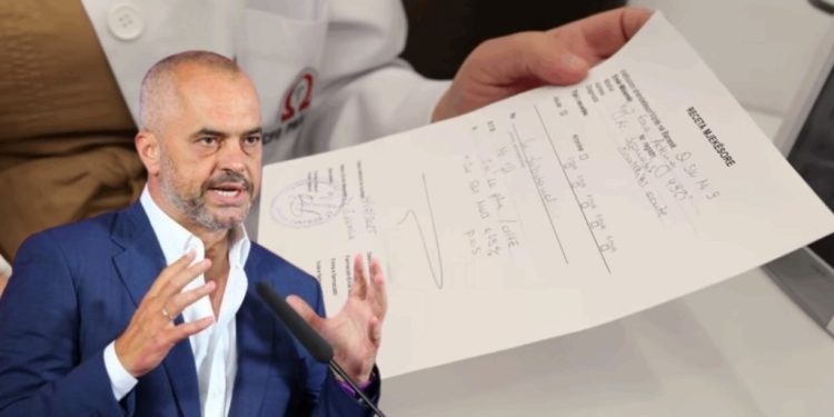 Receta e re mjekësore, Kryeministri Rama: Nga 1 Gushti, nuk ka më…