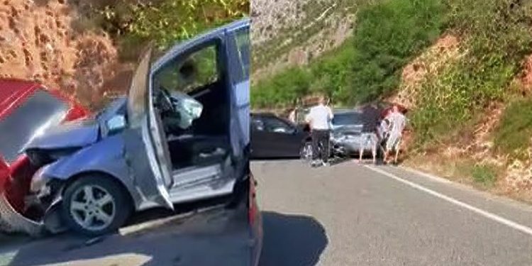 LAJM I FUNDIT/ Aksident i katërfishtë, disa të plagosur në qytetin…