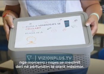 S’ka më telefona në shkollë/ Vetëm në raste të veçanta nxënësi…