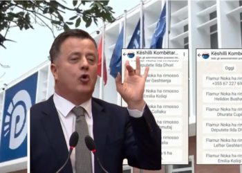 Flamur Noka nis “fshesën” në PD/ Papritur heq nga grupi i WhatsApp…