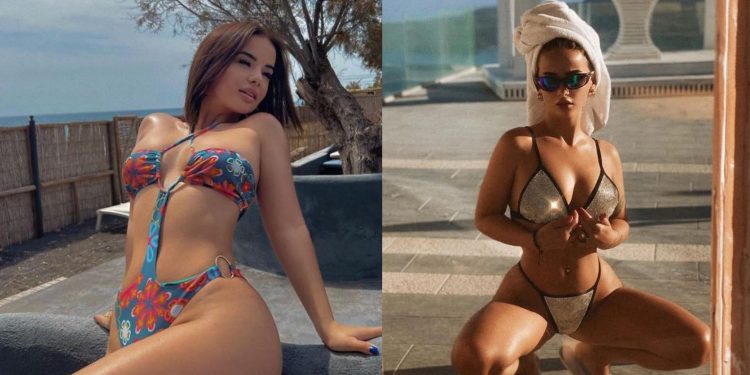 Këngëtarja Kosovare i “vë flakën”/ Tregon më shumë seç duhet me fustanin e çarë deri lart…