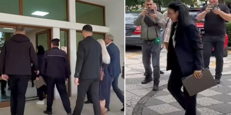 Me dosje në dorë, Balluku mbërrin në Bashkinë e Fierit, emërohen 4 nënkryetarët e rinj…