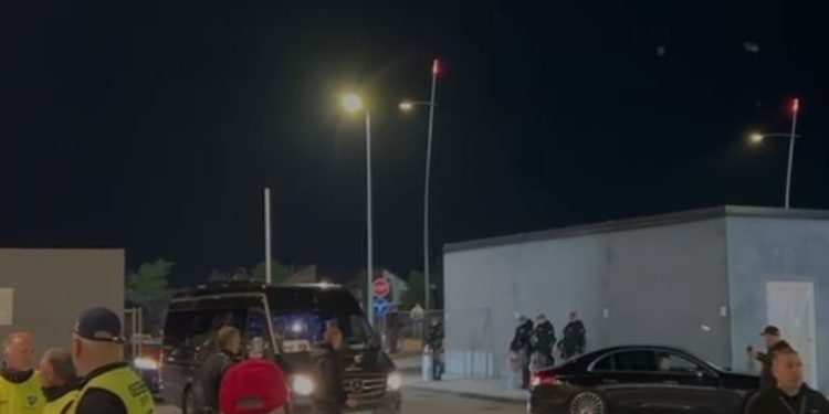 VIDEO/ Forca të shumta sigurie në ndeshjen Serbi-Shqipëri! Çfarë po ndodh para ndeshjes…